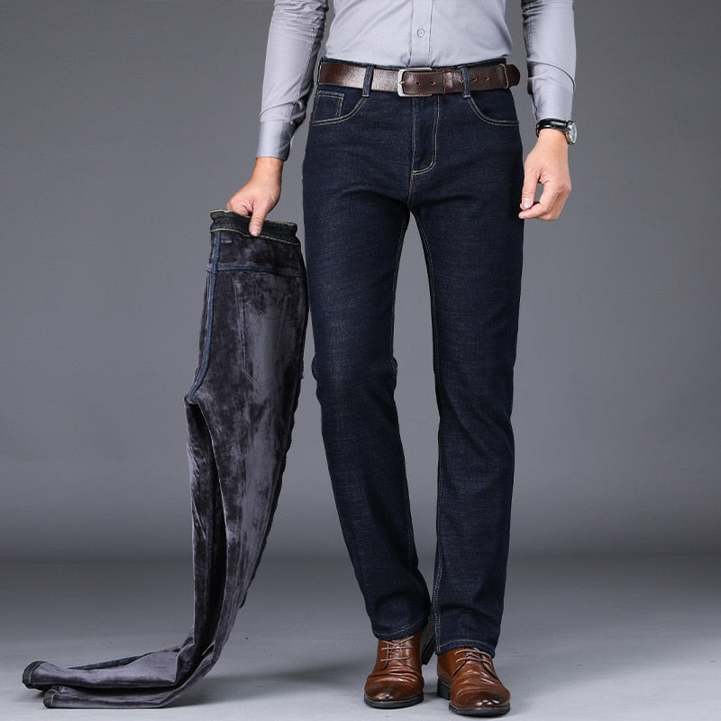 Calça Jeans Térmica Masculina – Estação do Inverno